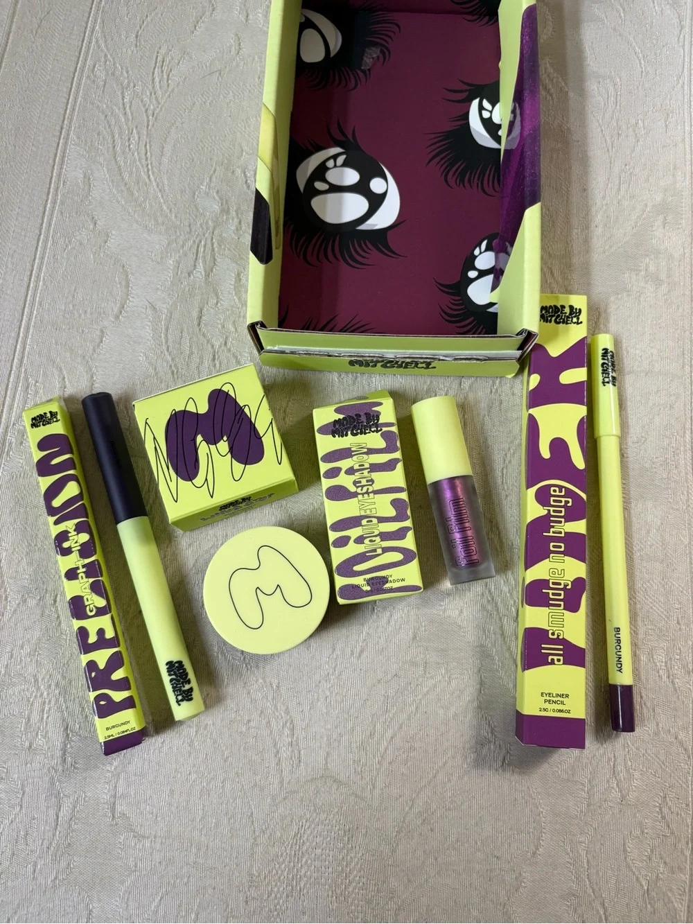 Made by Mitchell Purple Eyeliner Set Kit I See What Your Saying BNIB